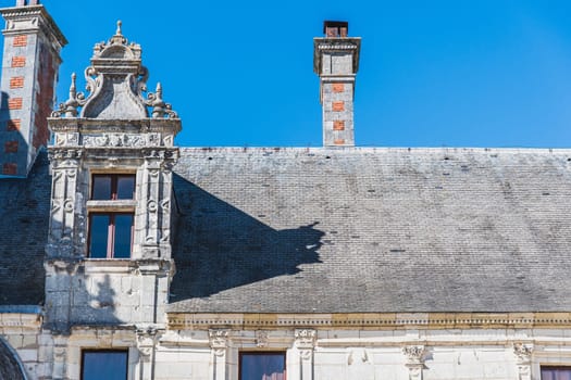 Castle of Saint-Aignan in the Loir-et-Cher in France
