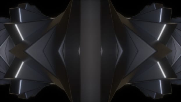 Abstract metal background. Computer generated 3d render