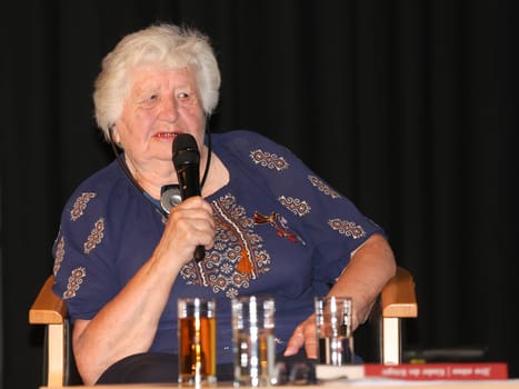 Anastasia Gulej bei einer Veranstaltung am 12.07.2022 in Magdeburg