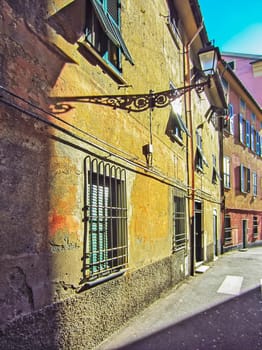 Street in Bogliasco, Italy