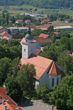 Parish Church of the Holy Trinity in Donja Stubica, Croatia