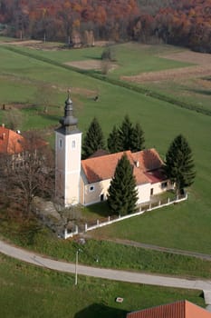 Parish Church of Saint Nicholas in Donja Zelina, Croatia