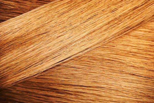 Perfect healthy dyed blond hair sample. Color hairstyle palette swatches.