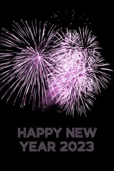Luxury firework event sky show turn of the year celebration. Holidays season party time. Premium entertainment nightlife background.