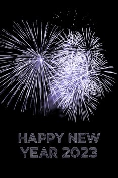Luxury firework event sky show turn of the year celebration. Holidays season party time. Premium entertainment nightlife background.