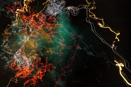 abstract colors painting with light photography motion art wall decoration long exposure effect urban modern style
