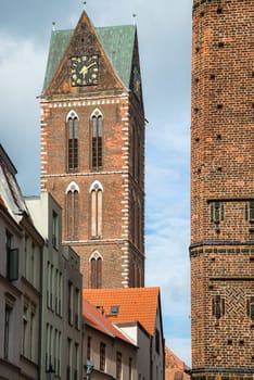 oldtown and world heritage Wismar
