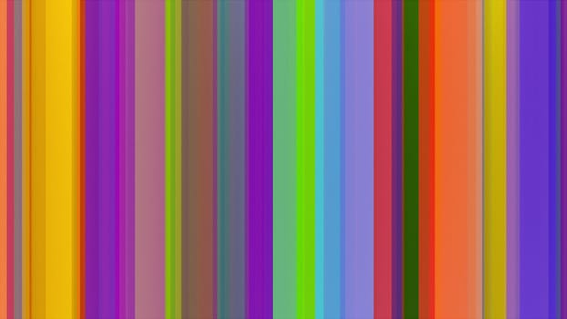 Lines various colors. Computer generated 3d render