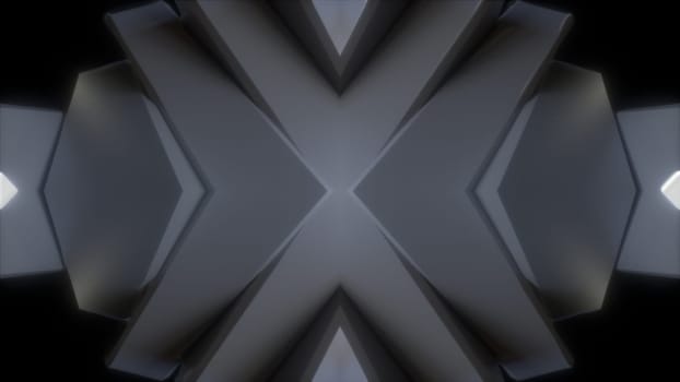 Abstract metal background. Computer generated 3d render