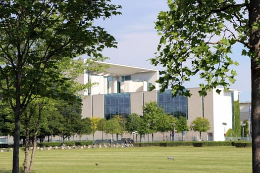 Bundeskanzleramt im Regierungsviertel, Dienstsitz des Bundeskanzlers, Deutschland, Berlin