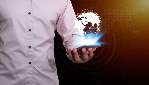 Age of technology People's, Use of technology in the modern era, Interconnection by internet network, Communication with the Internet, Communicating with each other around the world without borders