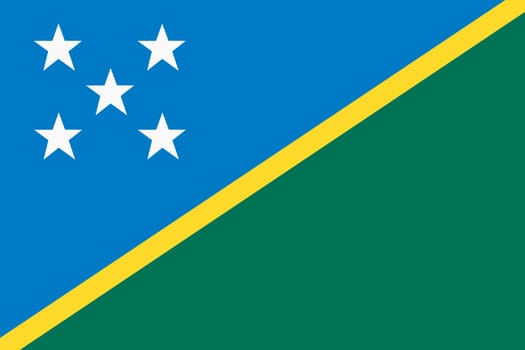 A Solomon Islands background illustration large file white star blue green yellow diagonal