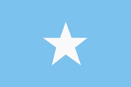 A Somalia background illustration large file white star blue