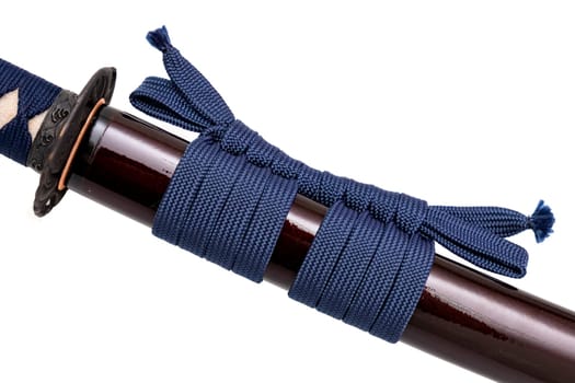 Navy Blue Sageo : Navy blue silk rope for tying.