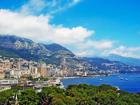 Harbor in Monte Carlo, Monaco