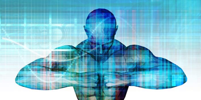 VR Fitness Exercise Game as Fun Background