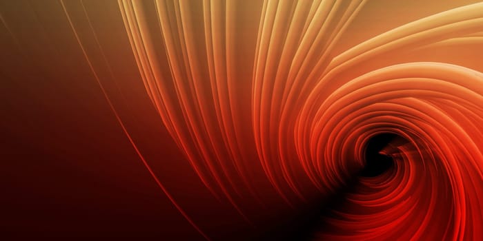 Futuristic Abstract Design Color Art with Spheres