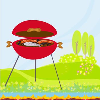 Barbecue Party Invitation