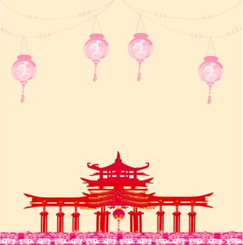 Decorative Chinese Background