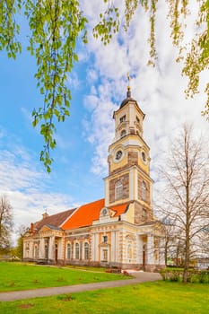The Aluksne Evangelical Lutheran Church. Latvia