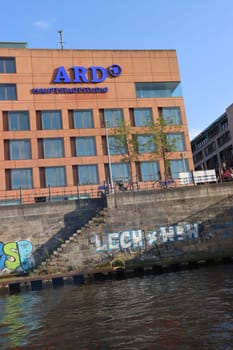 ARD Hauptstadtstudio am Spreeufer, Deutschland, Berlin