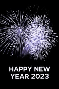Luxury firework event sky show turn of the year celebration. Holidays season party time. Premium entertainment nightlife background.