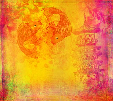 japanese koi background