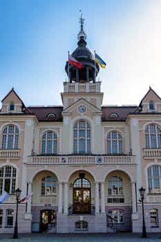 Town hall in Wejherowo, Pomerania, Poland