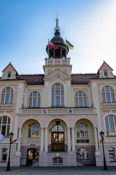 Town hall in Wejherowo, Pomerania, Poland