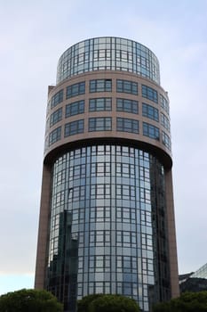 Büro- und Geschäftskomplex Spree-Bogen, zeitweise Sitz des Bundesinnenministeriums, Deutschland, Berlin
