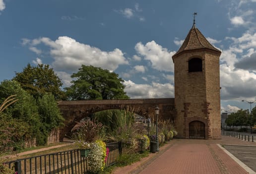 fisherman tower and city wall, Haguenau, France