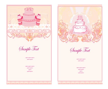Happy Birthday Card set