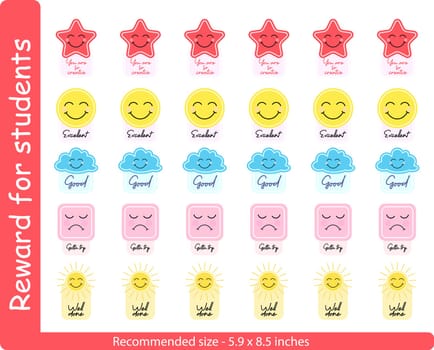 Awesome Funny Cute Teacher Reward Motivational