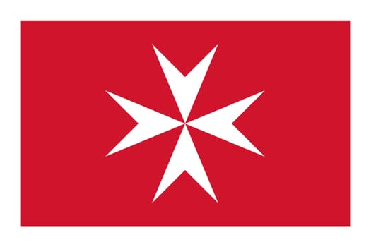 A Maltese Cross flag background illustration large file