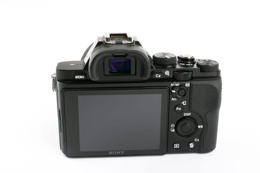 WETZLAR, GERMANY - 2022-05-04: Mirrorless Camera Alpha - A7 from SONY.