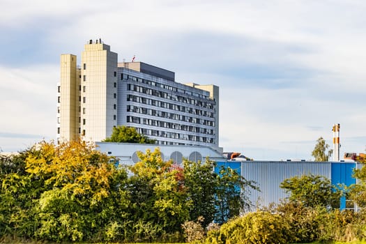 WETZLAR, GERMANY 2021-10-01: HOSPITAL in WETZLAR. The Lahn-Dill clinics are 100 percent owned by the Lahn-Dill district.