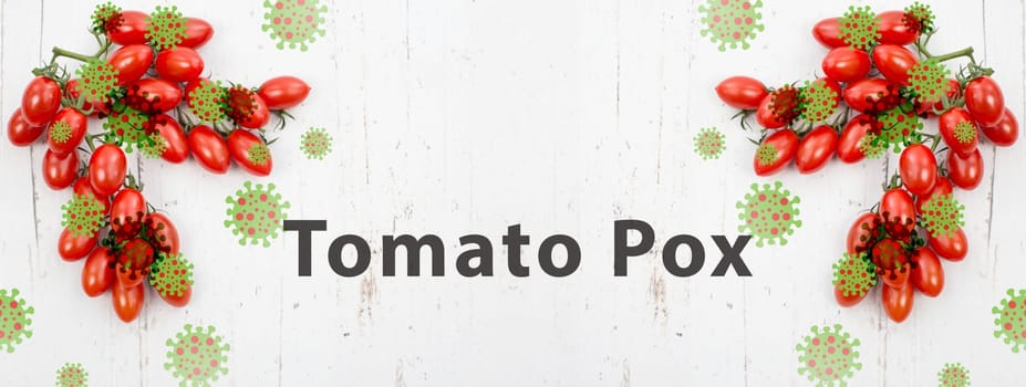 Tomato pox, outbreak of the virus in India, infectious disease spreading