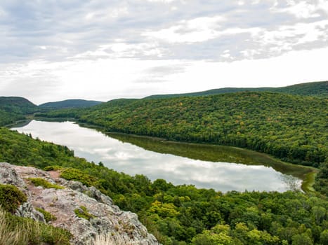 Michigan's Upper PenninsualLake of the Clouds.