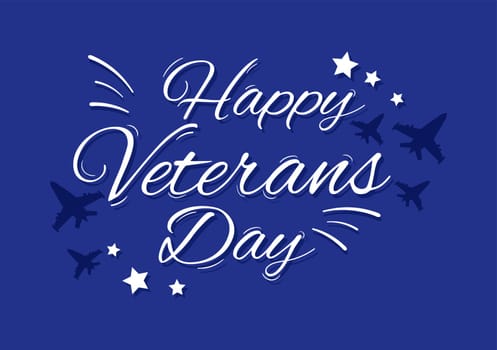 Veterans Day on November 11 Template Hand Drawn Cartoon Flat Illustration with USA Flag and Army to Honoring All Who Served