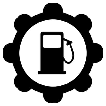 Gas station and wheel