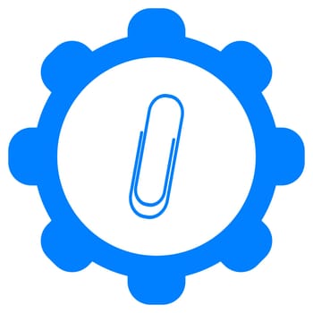Paper clip and wheel