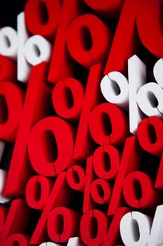 Percent sign , natural colorful tone