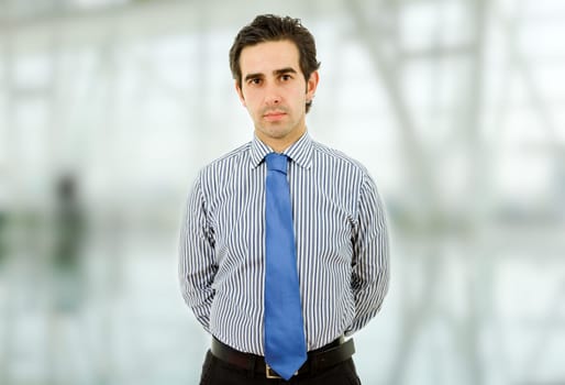 young business man portrait at the office