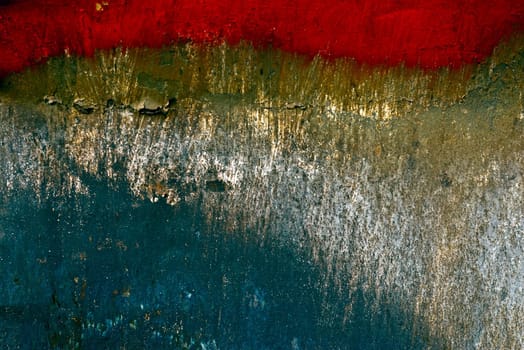 Rusty vintage colored grunge iron textured background