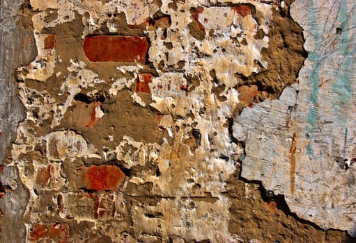 Grunge vintage background cement old texture wall