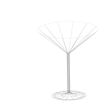 Icons glass Wine glasses,  brandy, whiskey and martinis silhouette on a white background