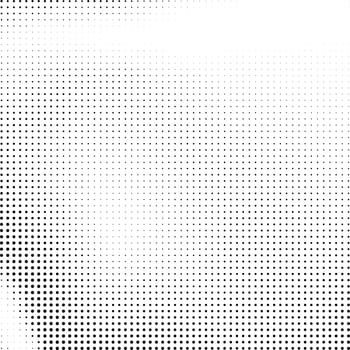 Halftone Pattern. Set of Dots. Dotted Texture on White Background. Overlay Grunge Template. Distress Linear Design. Fade Monochrome Points. Pop Art Backdrop.