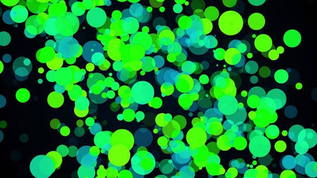 Particles. Computer generated 3d render