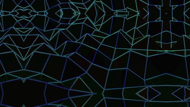 Lines. Computer generated 3d render
