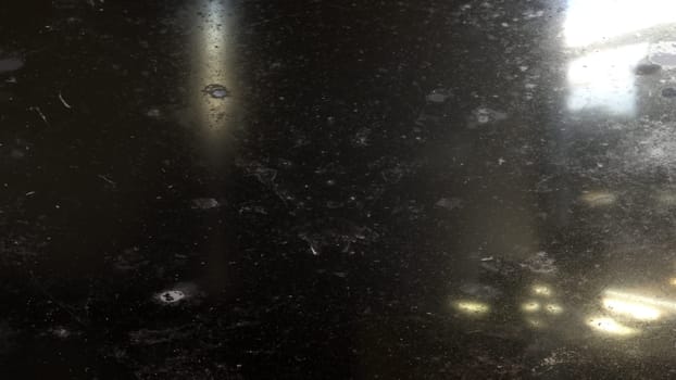 3d dust glass. Computer generated 3d render